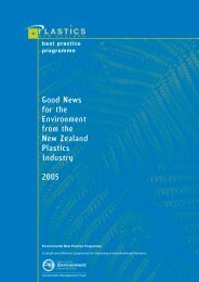 Best Practice Programme - Plastics New Zealand