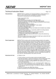 AKEPOX 5010 Technical Instruction Sheet - centralconnect.de