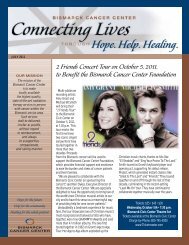 2 Friends Concert Tour on October 5, 2011 - Bismarck Cancer Center