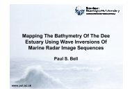 Mapping The Bathymetry Of The Dee Estuary Using Wave ...