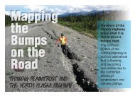 Thawing Permafrost and the North Alaska Highway - Yukon College
