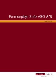 formuepleje Safe VSO a/S