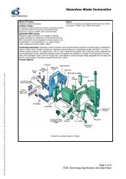 Hazardous Waste Incineration - IHPA