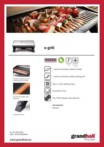 e-grill - BBQ Barbecues