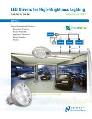 LED Drivers for High-Brightness Lighting - Powel.ru