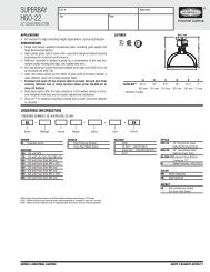 SUPERBAY HGO-22 - Hubbell Industrial Lighting