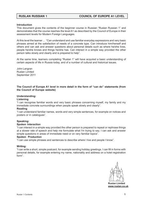 ruslan russian grammar answers ruslan russian grammar answers