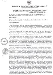 NÂ° 222 - Carabayllo