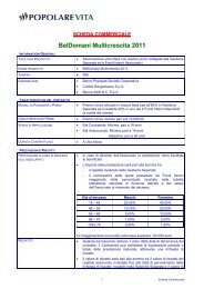 BelDomani Multicrescita 2011 - Popolare vita