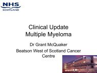 Clinical Update - Multiple Myeloma - Dr Grant McQuaker - BOPA