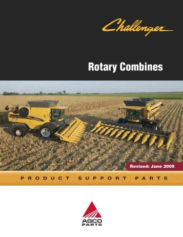 Challenger Rotary Combines - AGCO Parts