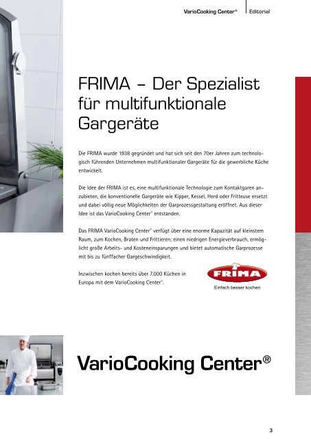 Vario Cooking Center®