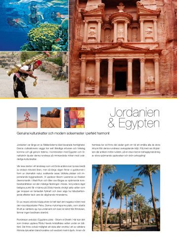Jordanien & Egypten - Solresor
