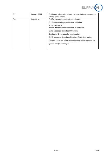 BoostAero XML and CSV Implementation Guideline ... - SupplyOn