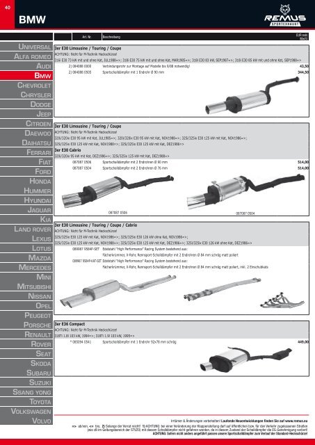 PDF Katalog als download - Remus