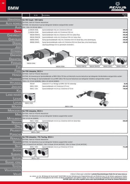 PDF Katalog als download - Remus