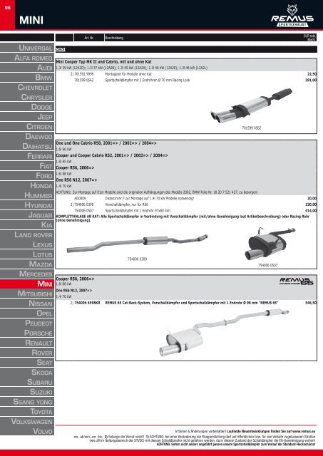 PDF Katalog als download - Remus