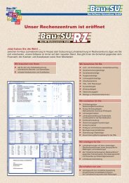 Bau-SU RZ Infoblatt_1.1.FH11 - Bau-Software Unternehmen GmbH