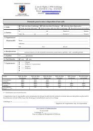 Location de salles communales , RÃ¨glement et Prix - Useldange