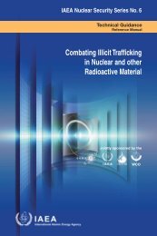 Combating Illicit Trafficking in Nuclear and other ... - IAEA Publications