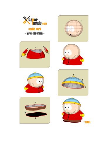 South Park Eric Cartman papercraft - Paper Inside