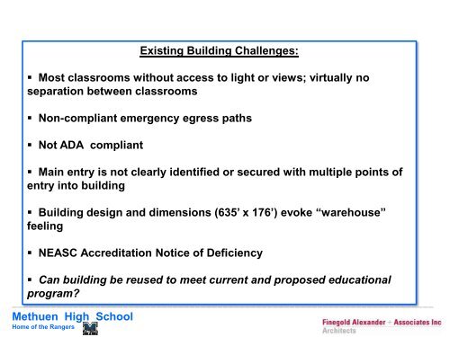 Renovation and Addition to Methuen High School