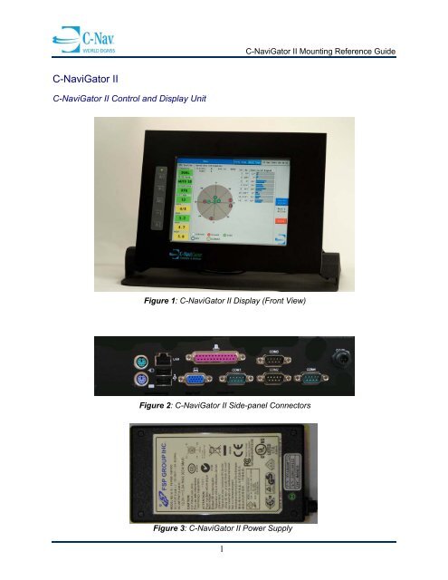 C-NaviGator II Mounting Options (pdf)