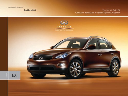 2010 Infiniti EX Crossover Brochure - eCarList