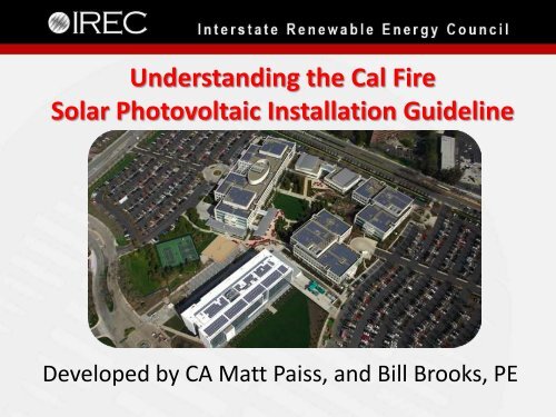 Solar Photovoltaic Safety for Firefighters