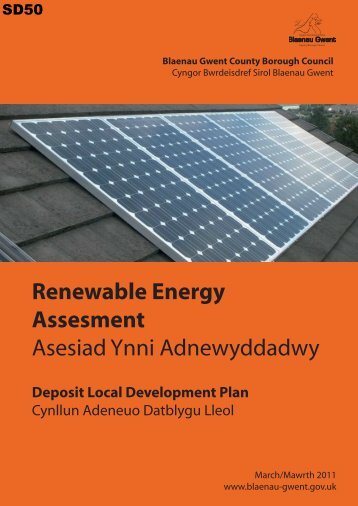 renewable energy assessment - Blaenau Gwent County Borough ...