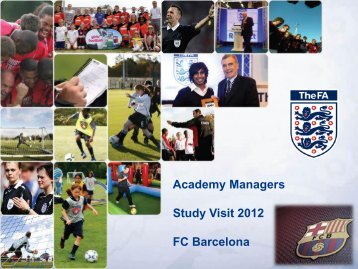 Presentation Title - The FA Licensed Coaches Club