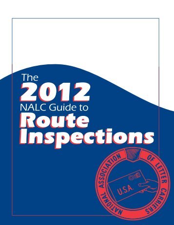 The 2012 NALC Guide to Route Inspections - National Association ...