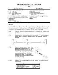 TAPE MEASURE YAGI ANTENNA - G6hoq.com