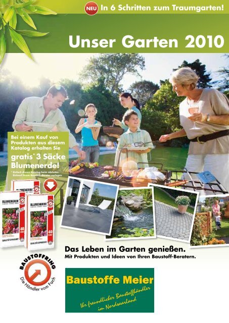 Unser Garten 2010 - bei Baustoffe MEIER