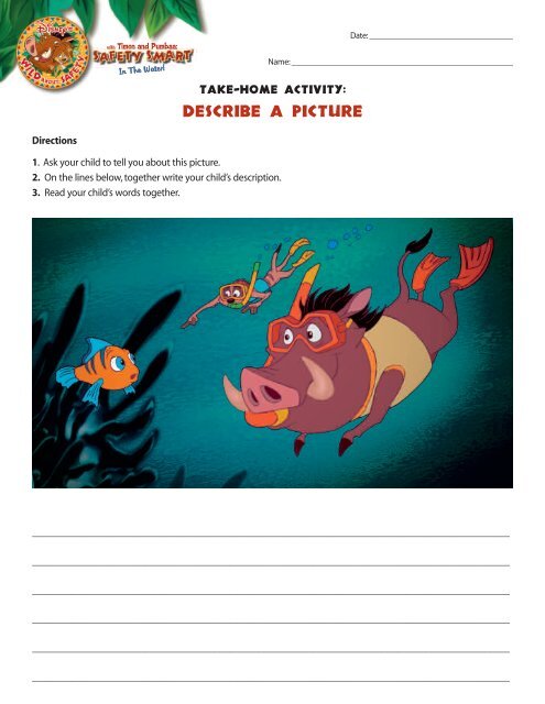 Timon and Pumbaa's Water Safety Tips