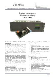 DLC 2300 - Ela-Data Gmbh