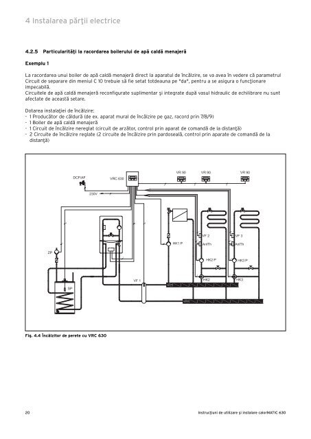 Manual de instalare si utilizare - Calor