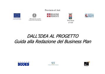 guida alla redazione del Business Plan - Conform