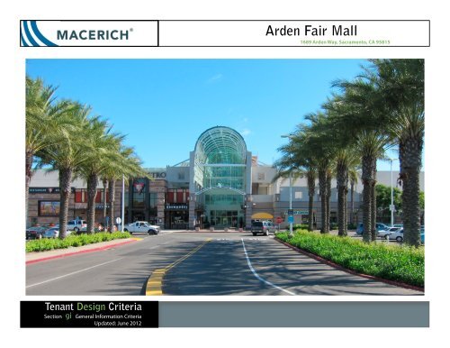 Arden Fair Mall - Macerich