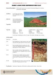 SANDY LOAM OVER DISPERSIVE RED CLAY - asris