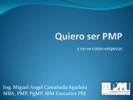 Febrero Webinar Quiero ser PMP y no se como empezar - Project ...