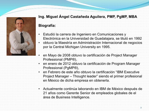 Febrero Webinar Quiero ser PMP y no se como empezar - Project ...