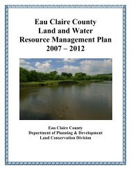 Eau Claire County Land and Water Resource Management Plan ...