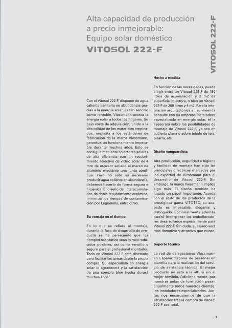 VITOSOL 222-F - Bahess