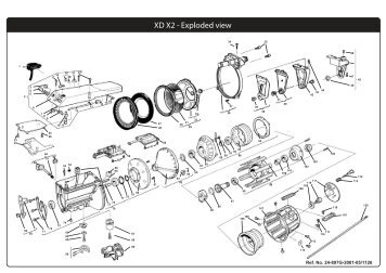 XD X2 - Exploded view