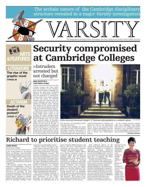 Issue 641 PDF - Varsity
