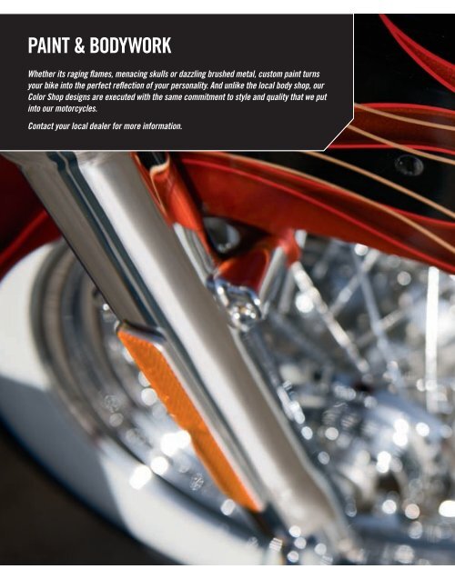 PAINT BODYWORK Harley Davidson Brno
