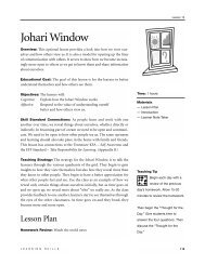 Johari Window