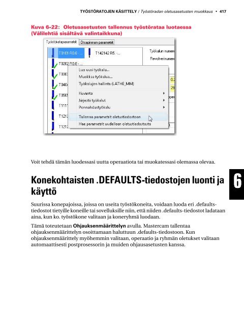 Mastercam X4 kÃ¤yttÃ¶opas - Mastercam.fi