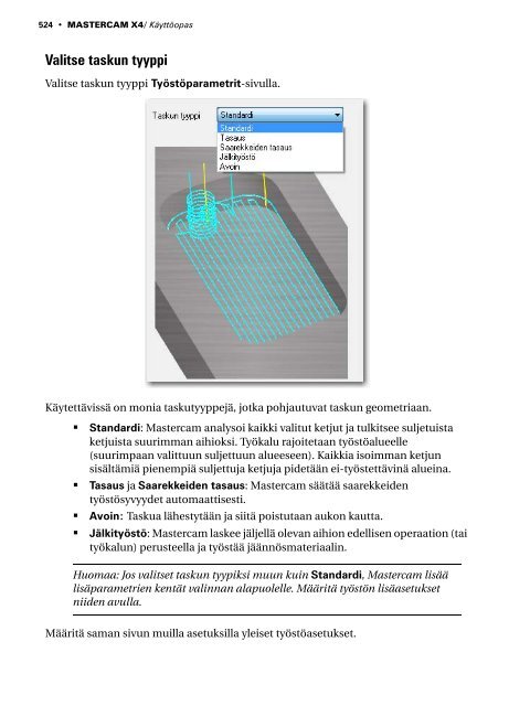 Mastercam X4 kÃ¤yttÃ¶opas - Mastercam.fi